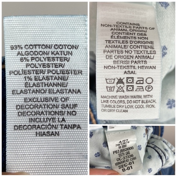 Lucky Brand Ava Skinny Jeans Size 4/27 - Picture 15 of 16